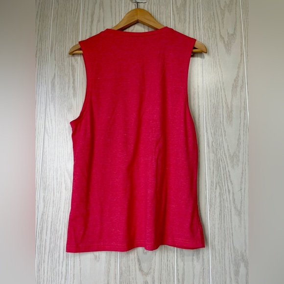 A cute tank top with a quote “Day Drinkin’” pink size M - Picture 3 of 3